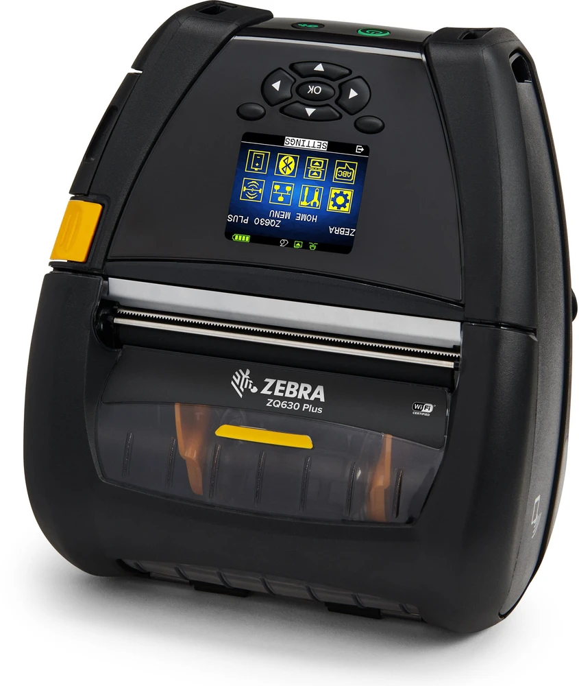 Etikečių spausdintuvas Zebra Zebra ZQ63-AUFAE14-00 Etikečių spausdintuvas bezpośrednio termiczny 203 x 203 DPI 115 mm/s Przewodowy i Bluetooth