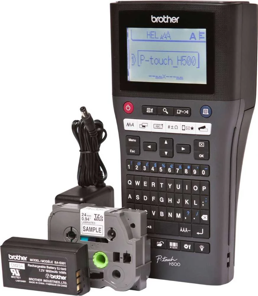 Spausdintuvas Brother P-TOUCH H500 - TZE 3.5 - 24MM GR