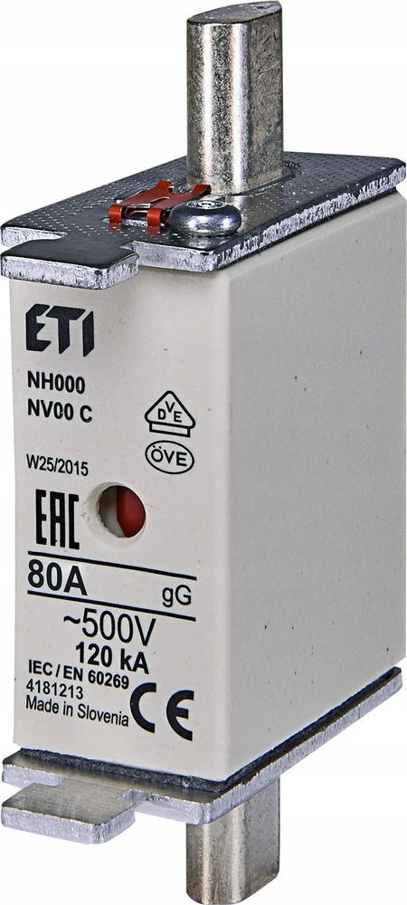 ETI NH00 GG 63A/500V WKŁ.ZWŁ. KOMBI
