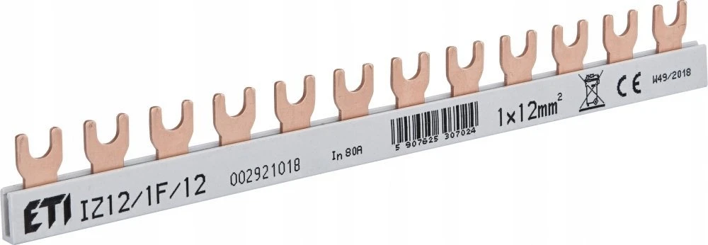 Etipo paskirstymo blokas 125A 2P 11 gnybtų EDB-211 Etibox ETI Polam 001102301