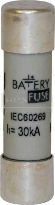 Etipo Saugiklis ETI Polam CH10 002626025 CH10x38 bat 25A 550V DC cilindrinis