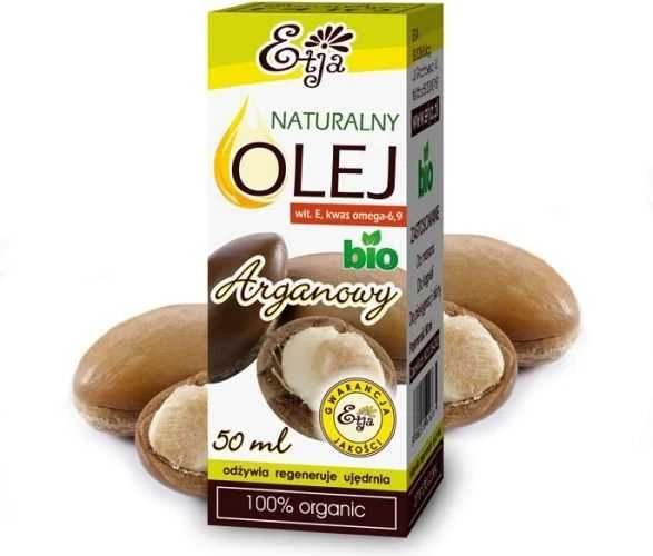 Etja argano aliejus 50ml su riešutų atvaizdu