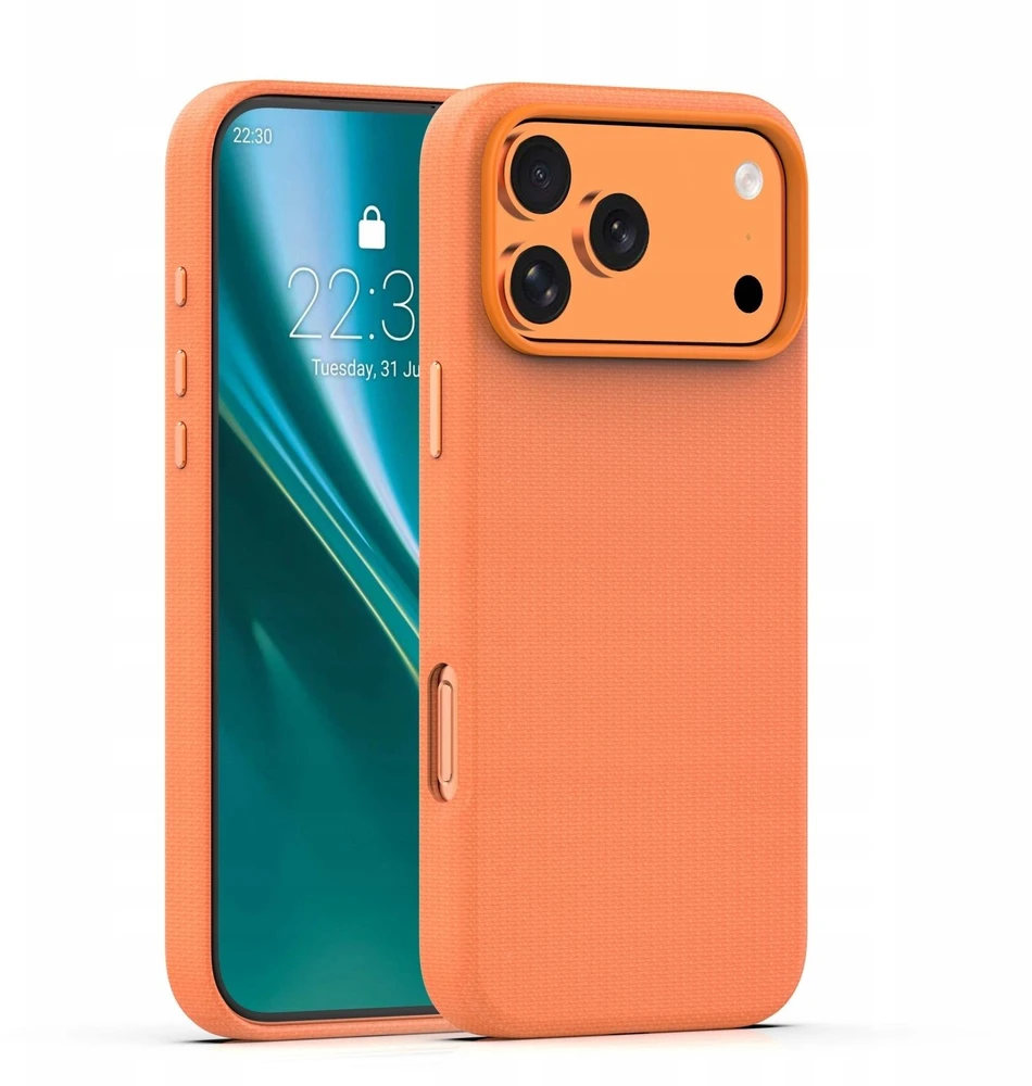 Telforceone Etteri Elegant Mag dėklas, skirtas iPhone 17 Pro 6.3" oranžinė