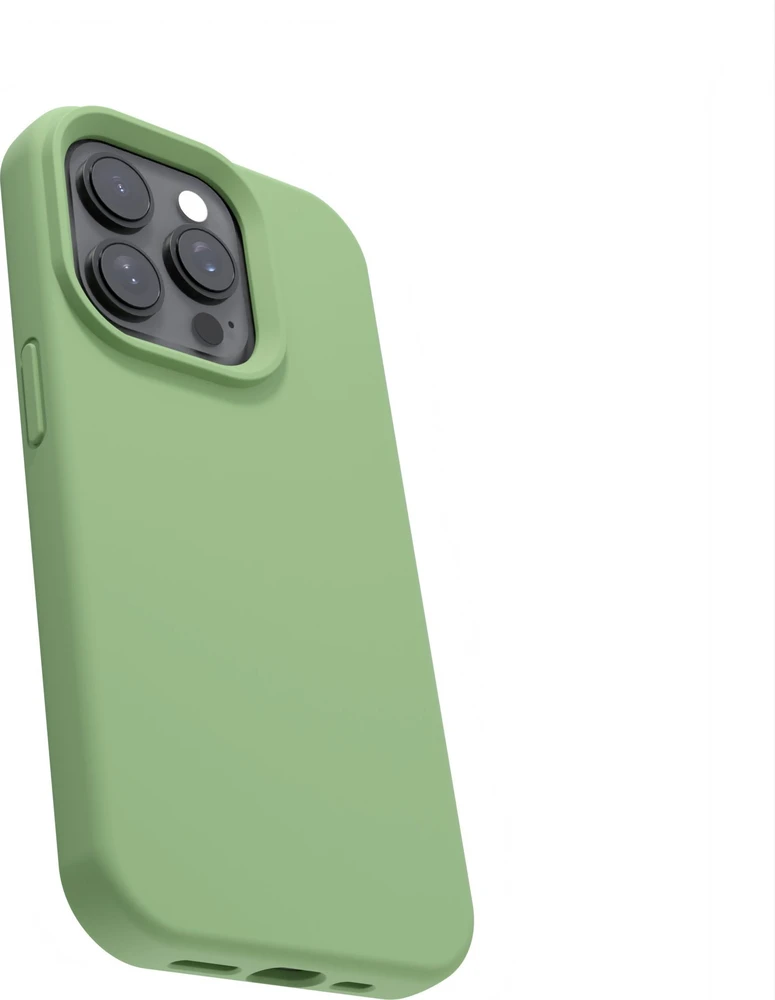 Dėklas Telforceone Etteri Silicone Apple iPhone 16 Plus 6,7" šviesiai žalios spalvos