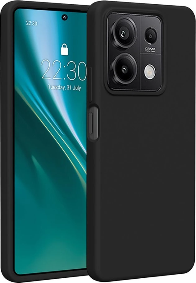 Etteri silikoninis dėklas Xiaomi Redmi Note 13 5G juodas