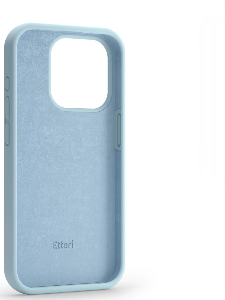 Etteri silikoninis dėklas Samsung Galaxy A34 5G šviesiai mėlynas