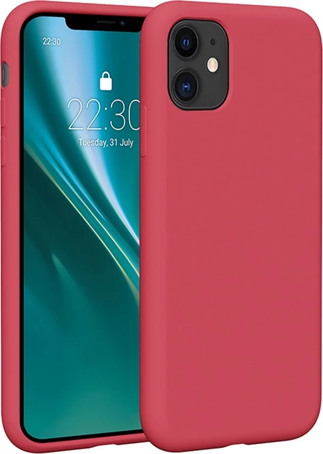 Etteri Telforceone silikoninis dėklas Apple iPhone 11 avietinis