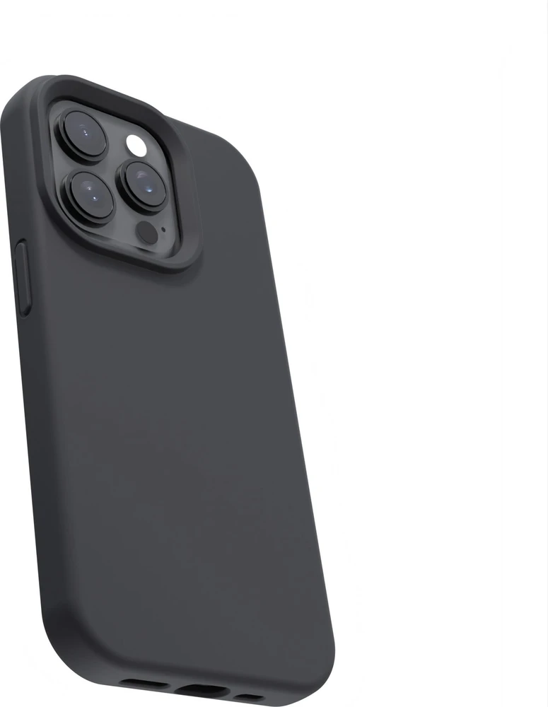 Dėklas Telforceone Etteri Silicone Apple iPhone 14 6,1" juodos spalvos