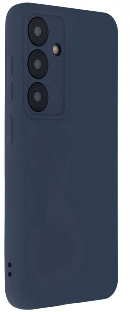 Tecto Shield Telforceone silikoninis dėklas, skirtas Samsung Galaxy S24 Plus, tamsiai mėlynas