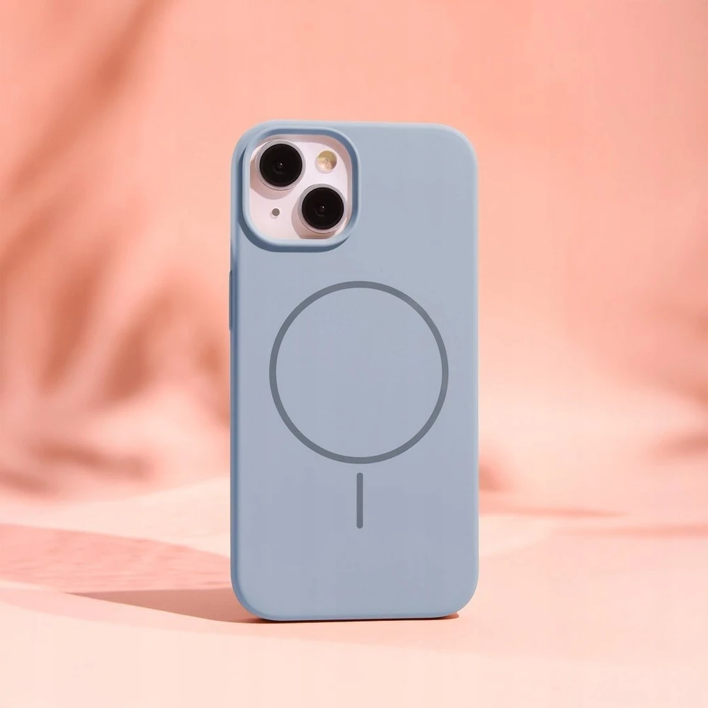 TFO „Telforceone“ plonas silikoninis dėklas „iPhone 16 Pro Max 6,9“ telefonui, šviesus, mėlynas
