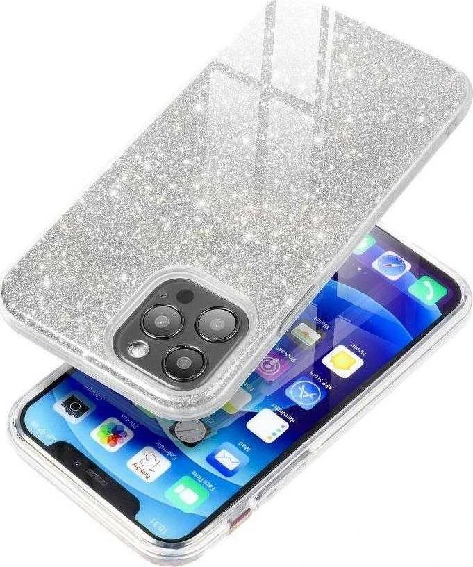 Forcell Oem SHINING Dėklas skirtas Samsung Galaxy A53 5G sidabro spalvos