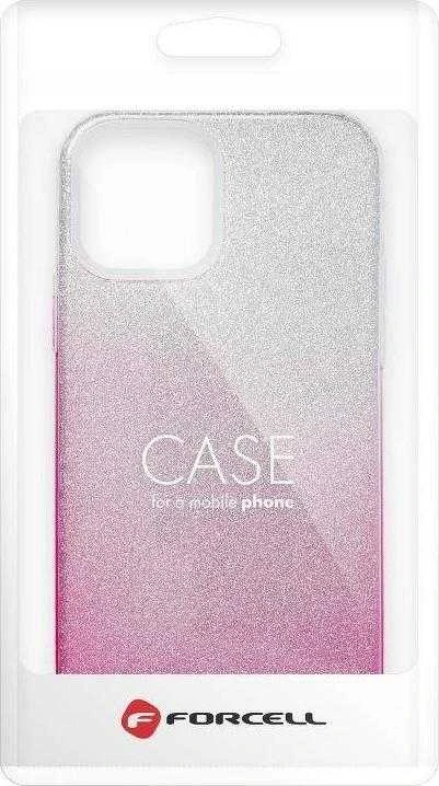 Forcell Oem SHINING Dėklas skirtas Samsung Galaxy A53 5G skaidrus rožinės spalvos