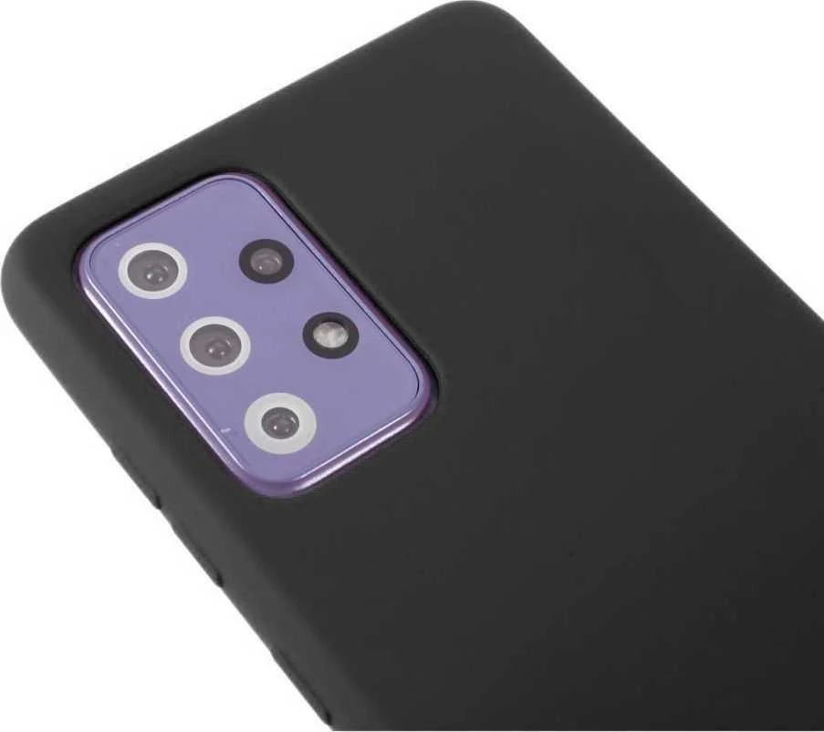 Dėklas Mercury Soft Jelly Case Samsung A725 A72 juodas