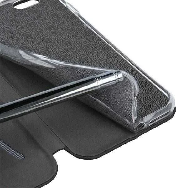 Beline Dėklas Book Magnetic Xiaomi Redmi Mi 11 5G raudonos spalvos