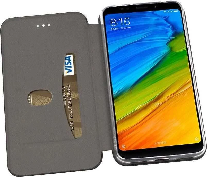 Beline Dėklas Book Magnetic Xiaomi Redmi Mi 11 5G raudonos spalvos