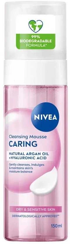 Nivea Rūpinamosios maitinamosios veido valymo putos 150ml