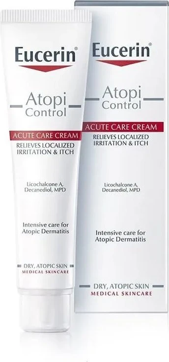 Eucerin AtopiControl intensyviai raminanti kreminis vietinė priežiūra