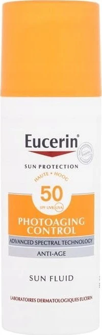 Eucerin Photoaging Control SPF50 fluidas nuo saulės, 50 ml