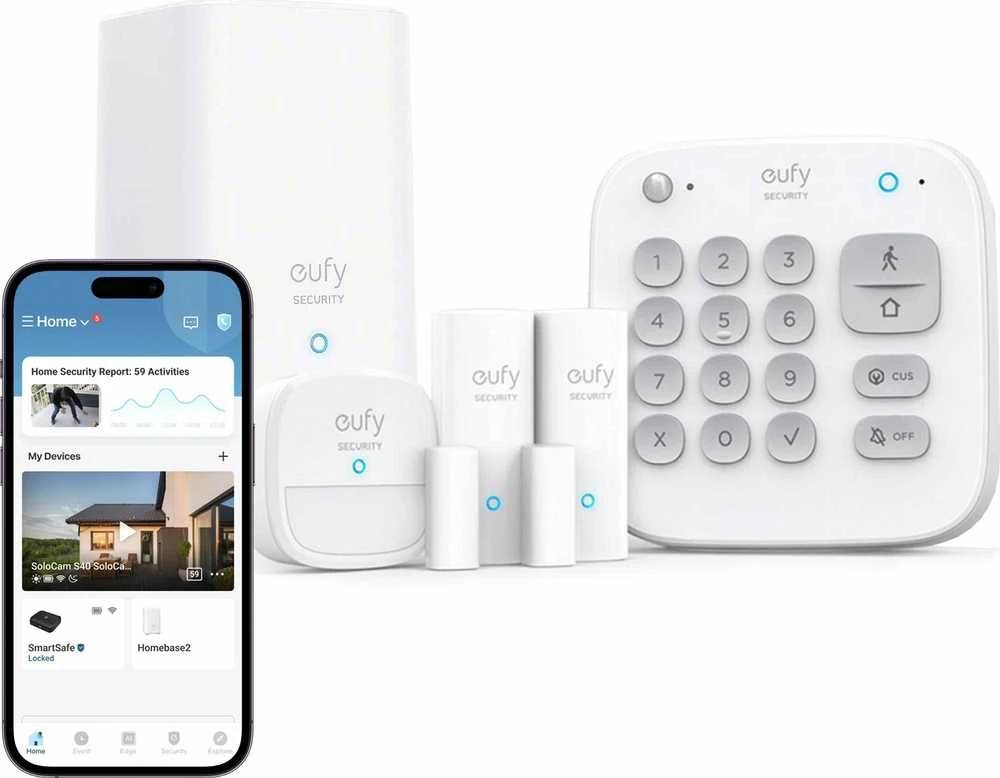 5 dalių namų saugumo sistema Anker Eufy Home Alarm Kit