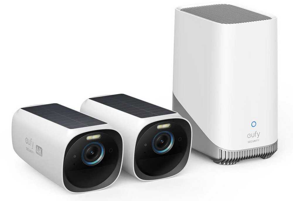 eufy eufyCam E41 T8144*2+Homebase3*1+3W saulės kolektorius EU (3)