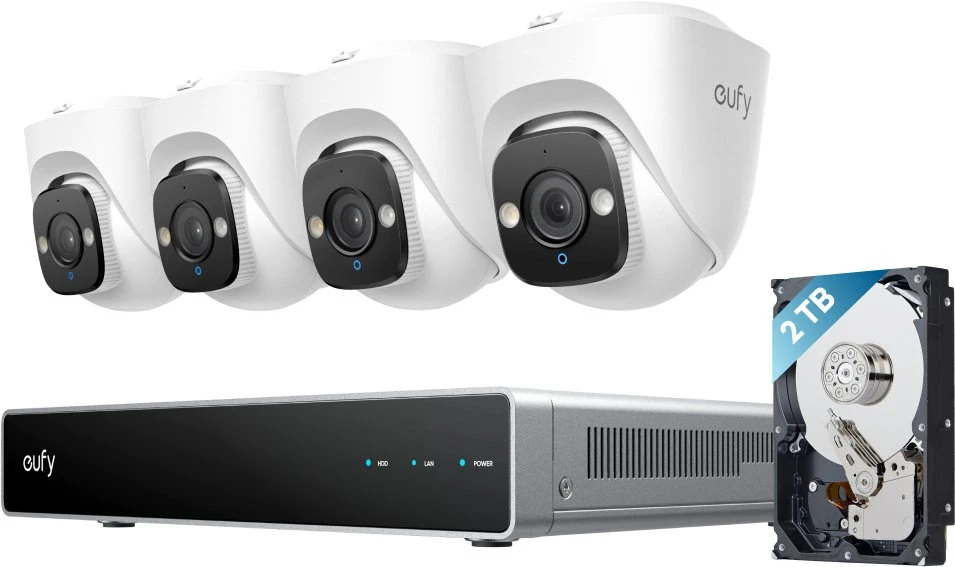 „Eufy NVR“ apsaugos sistema E41 Baltas