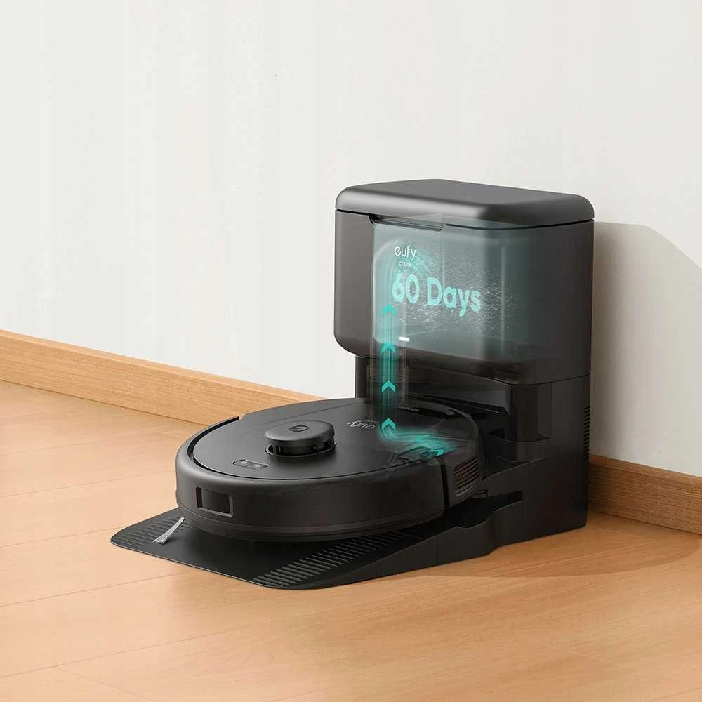 Dulkių siurblys - robotas Anker Eufy L60 Hybrid, Juodas