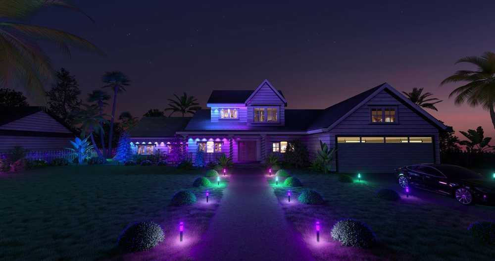 Eufy – sodo šviesa – LED – RGBWW šviesa – 1500–9000 K (4 vienetų pakuotė)