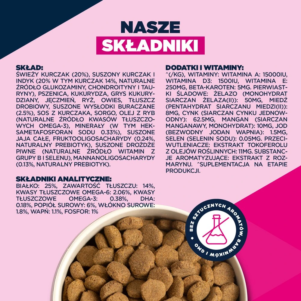 Eukauba Life Care Junior Large sausas maistas didelių veislių jauniems šunims su vištiena, 15 kg