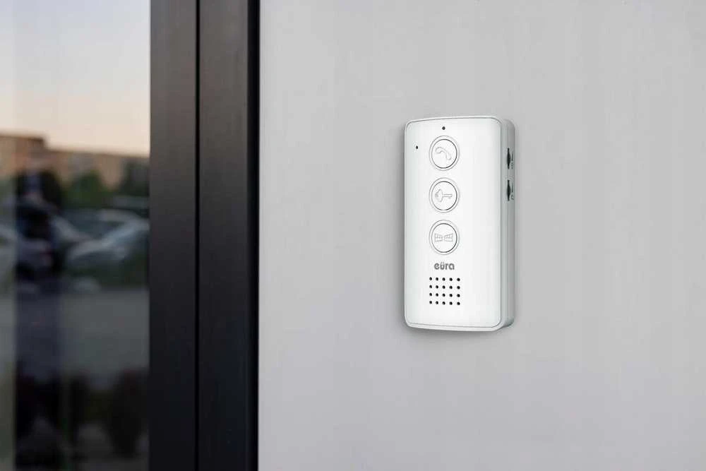 EUA EURA ADP-34A3 intercom juodas