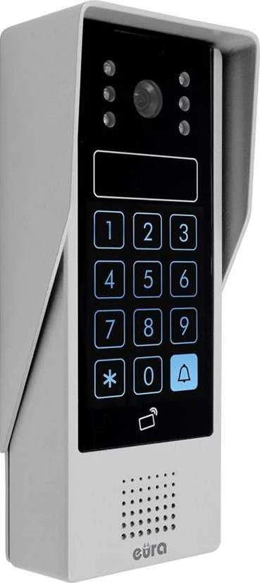EUA VIDEO DOORPHONE EURA VDP-90A3 DELTA + baltas TUYA monitorius
