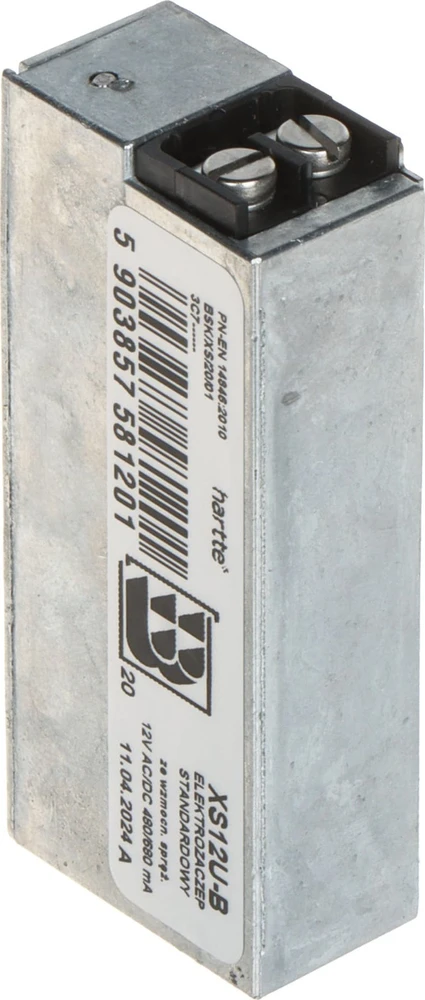 ELEKTROMAGNETINĖ UŽKABA XS12U-B Hartte BIRA