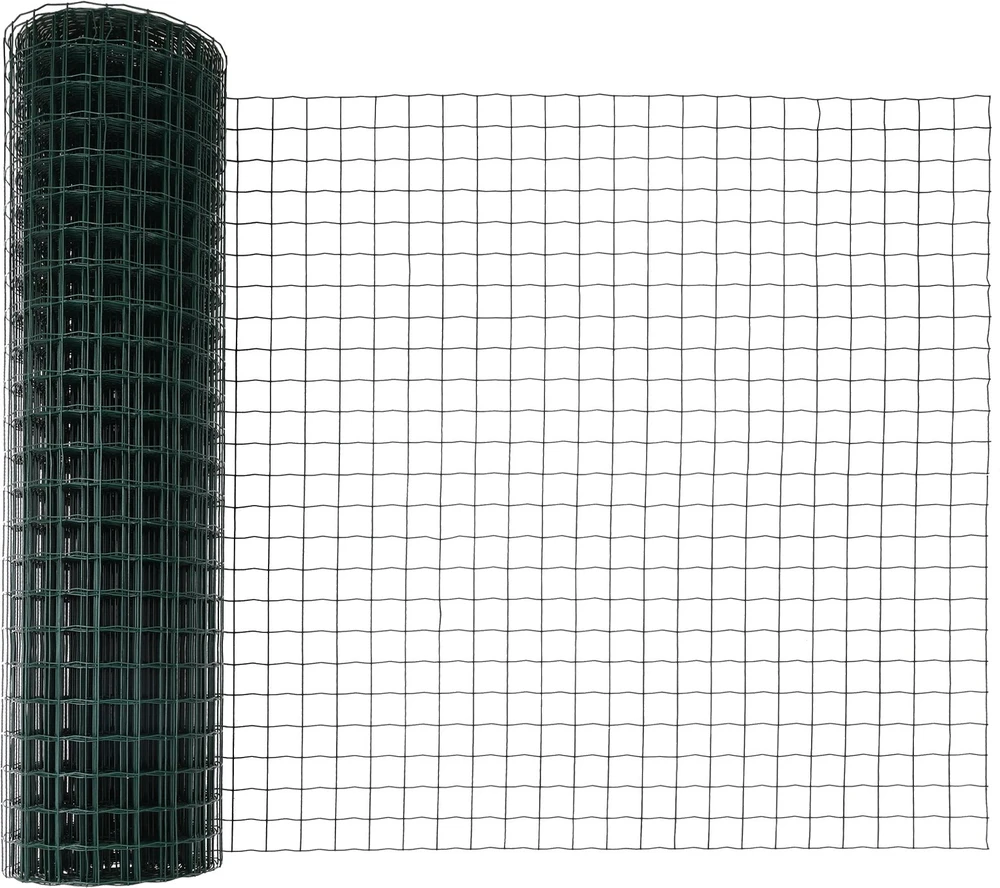 Euro tvoros žemės tvirtinimas 10 x 1,4 m PVC dengtas plienas