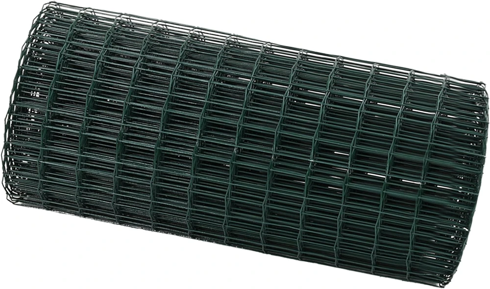 Euro tvora 0,4 x 50 m PVC padengta geležis Žalia