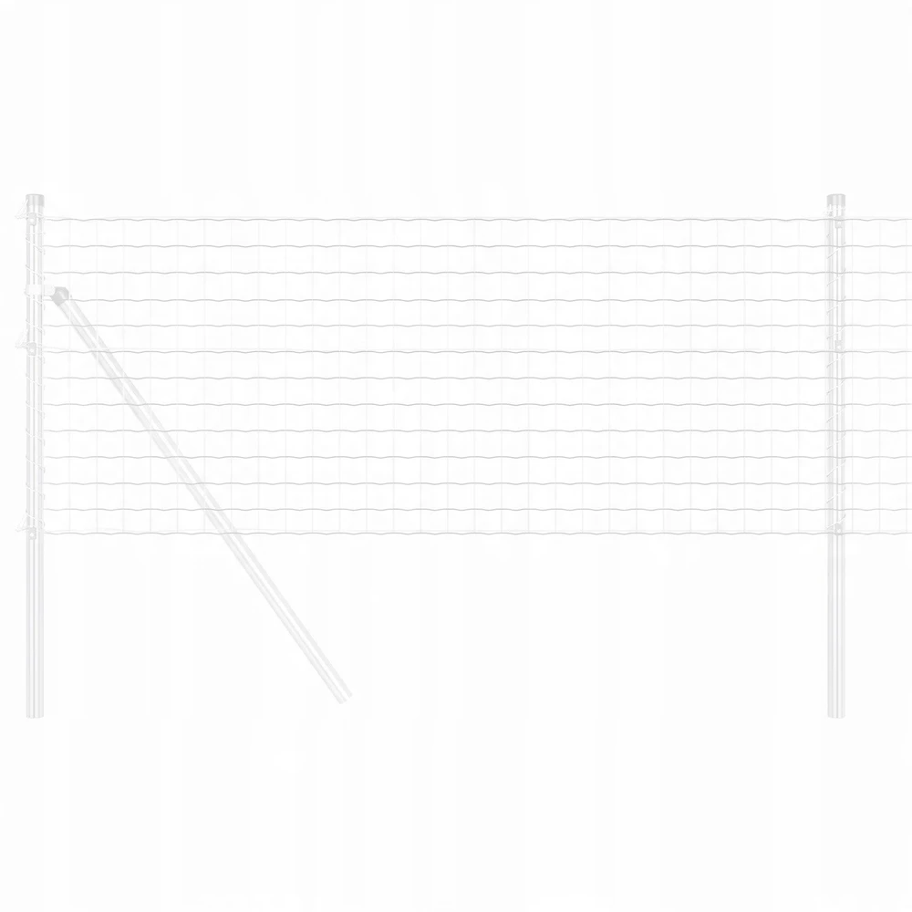Euro tvora 0,8 x 25 m PVC padengta geležis