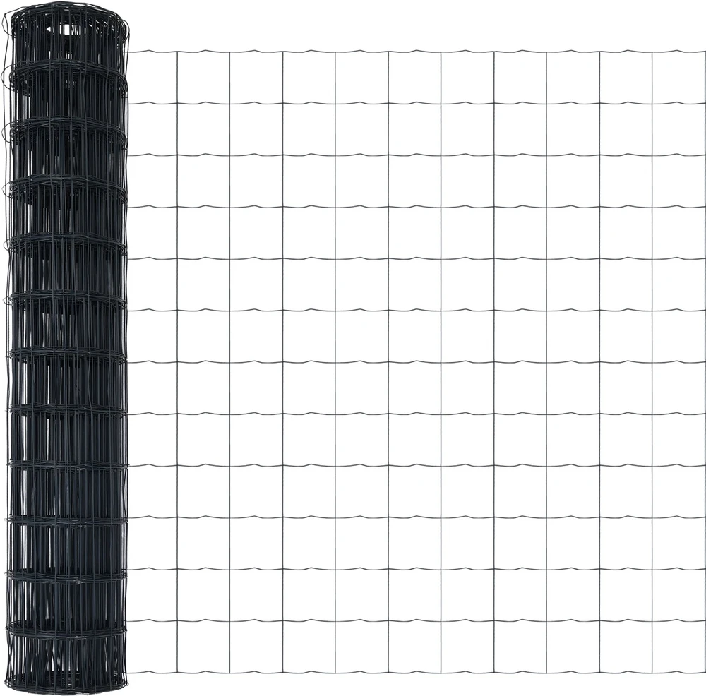 Euro tvoros žemės tvirtinimas 10 x 1,4 m PVC dengtas plienas