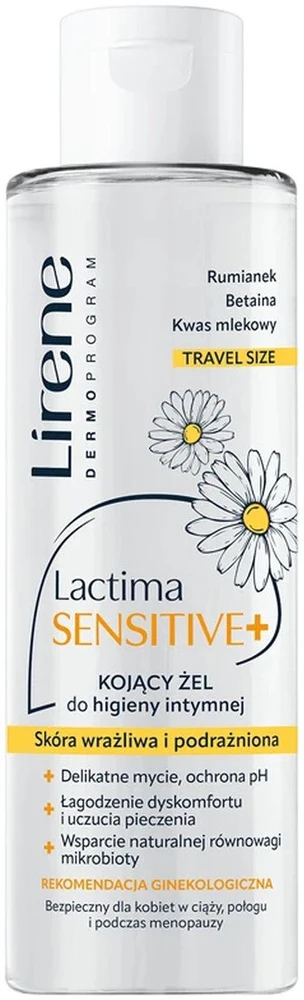 Eurobio Lab Lirene Lactima Sensitive+ raminamasis intymios higienos gelis 100 ml