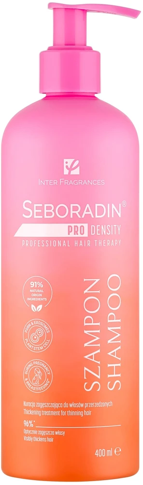 Eurobio Lab SEBORADIN_Pro Density šampūnas plaukams 400ml