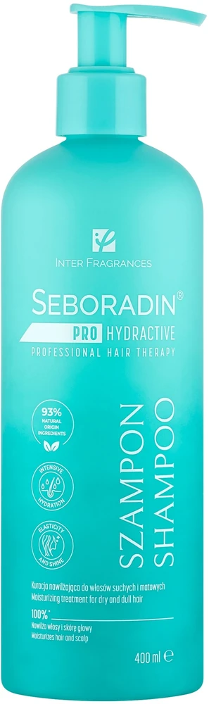 Eurobio Lab SEBORADIN_Pro Hydroactive šampūnas plaukams 400ml