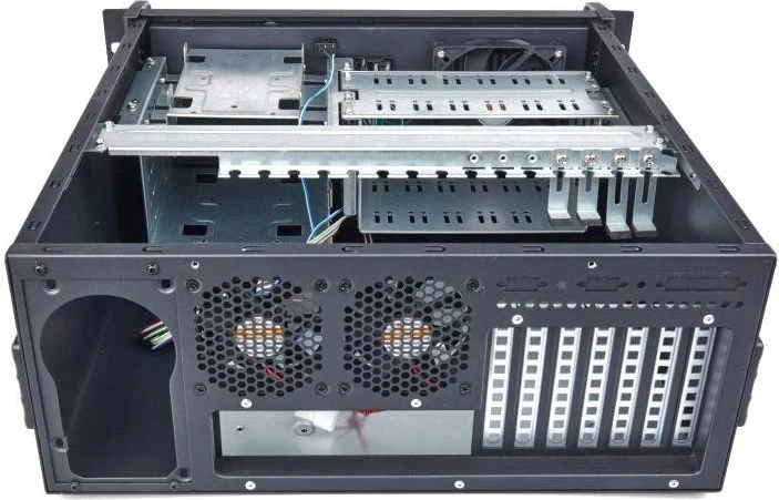 Serverio korpusas EuroCase 19'' 4u, juodas (4U-450)