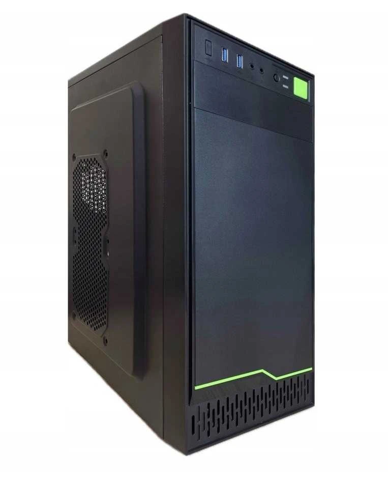 EUROCASE korpusas ML N6-500B, Midi Tower, 1xUSB-C, 2xUSB 3.0, 2x garso jungtys, be maitinimo šaltinio