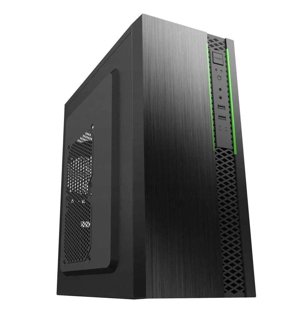 EUROCASE korpusas ML N6-550B, MIDI bokštas, 2x USB 3.0, 2x garso jungtys, be maitinimo šaltinio