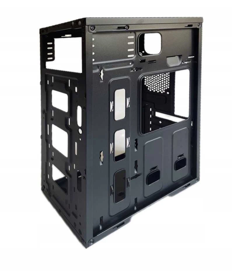 EUROCASE korpusas ML N6-550B, MIDI bokštas, 2x USB 3.0, 2x garso jungtys, be maitinimo šaltinio