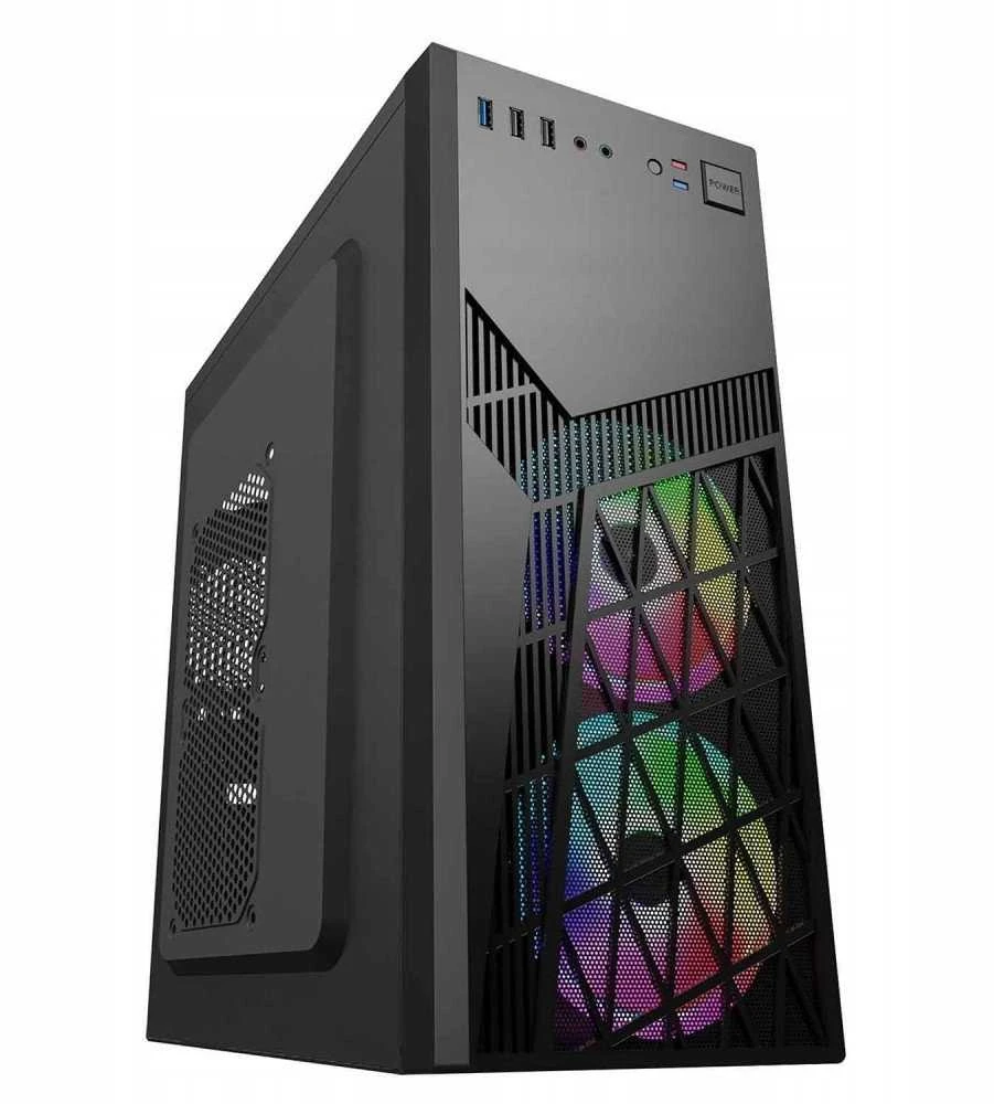 EUROCASE korpusas ML N6-560B, MIDI bokštas, 2x USB 3.0, 2x garso jungtys, be maitinimo šaltinio
