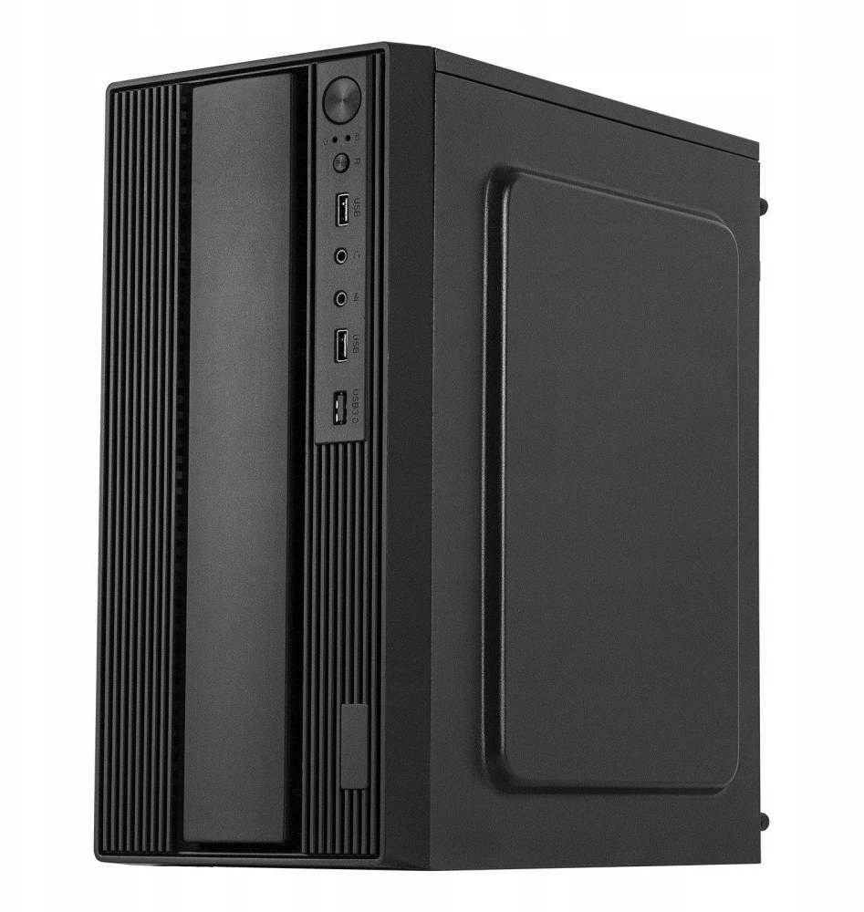 EUROCASE MC MF-300B korpusas, „Micro Tower“, 2x USB 3.0, 2x garso jungtys, be maitinimo šaltinio