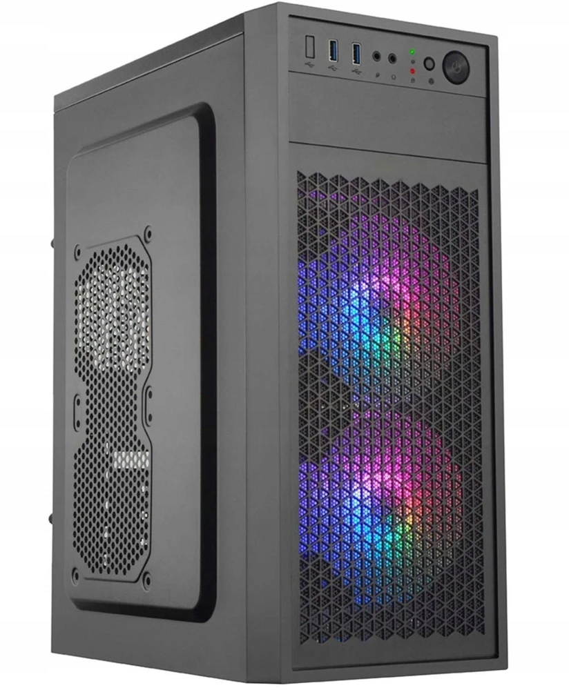 Obudowa EuroCase ML N6-530B Juodas (ML N6-530B ARGB)