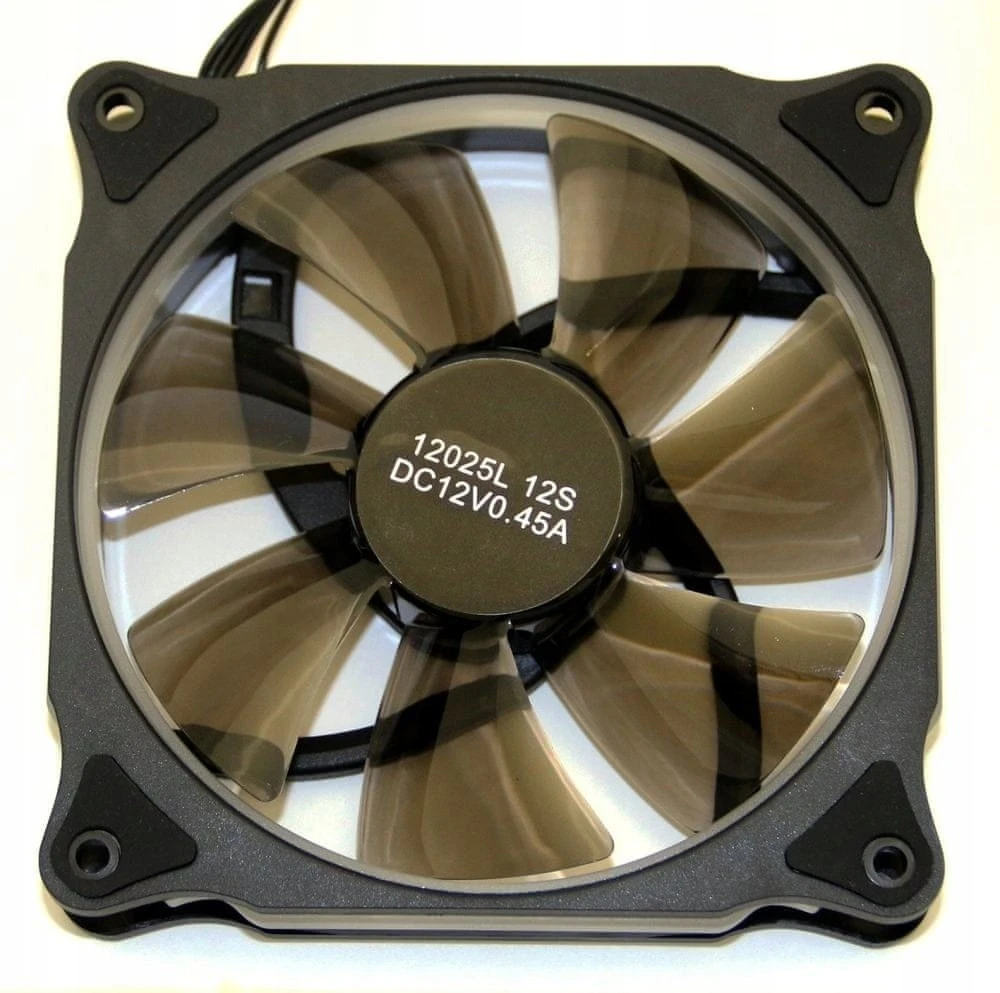 EuroCase 120mm ventiliatorius, tamsios mentės