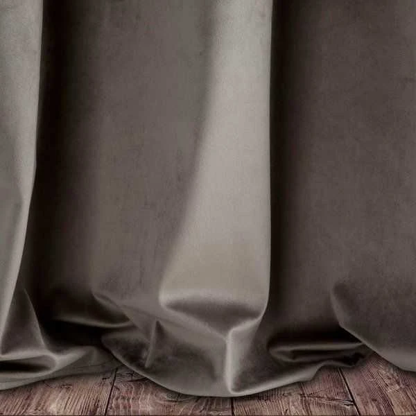 Eurofirany Užuolaida Pierre ruda, žiedai 140x250 cm