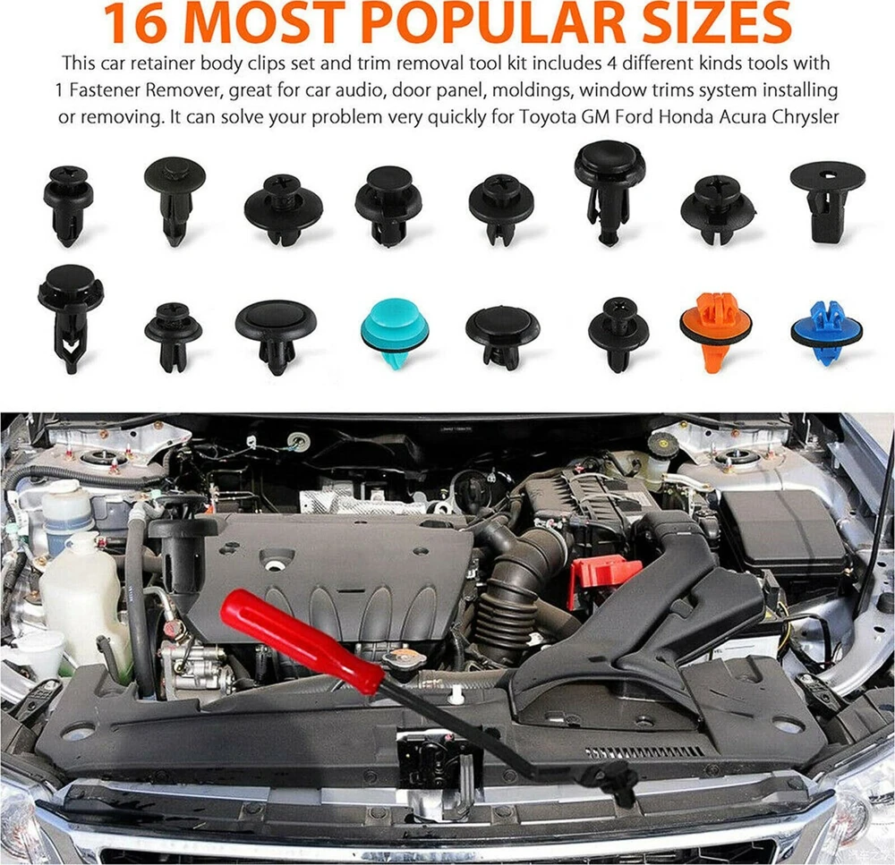 Eurokomp 635 automobilinių spaustukų rinkinys E6089