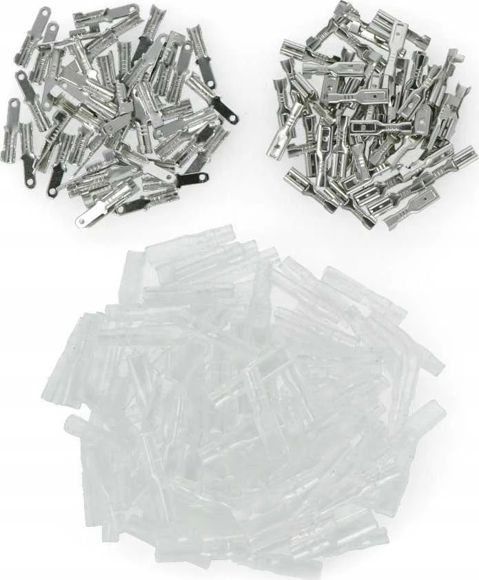 Eurokomp 2.8 mm jungčių rinkinys + rankovės 200 vnt, E5938