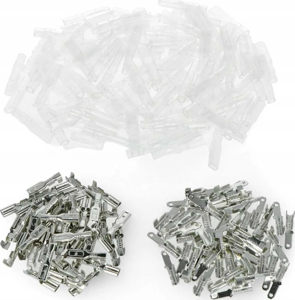 Eurokomp 2.8 mm jungčių rinkinys + rankovės 200 vnt, E5938